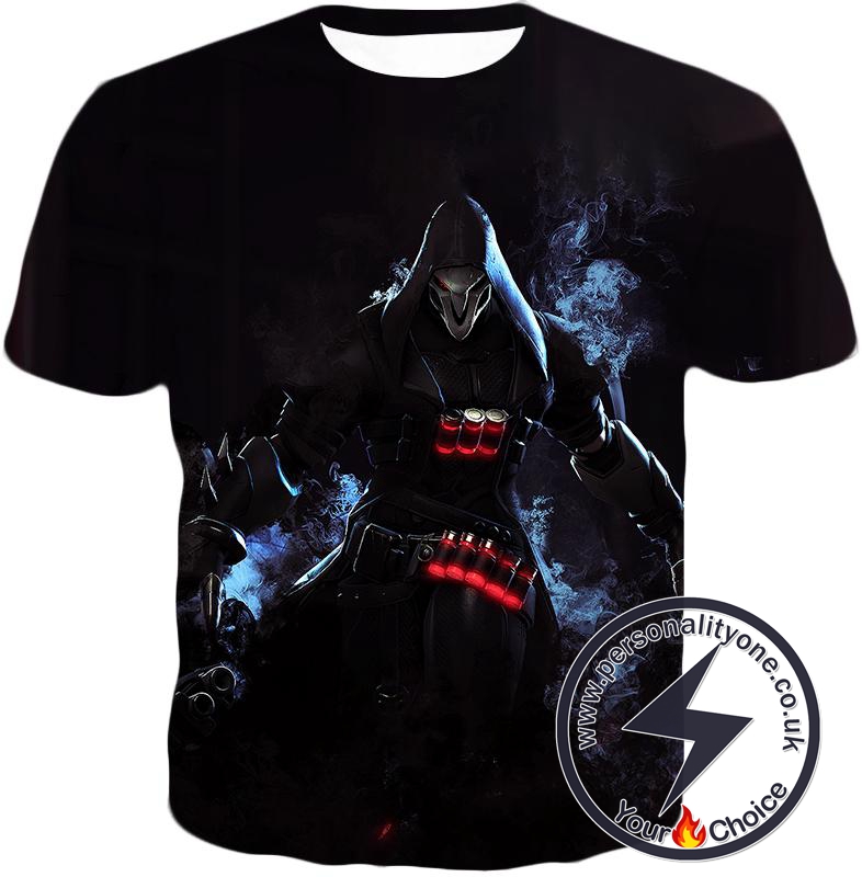 Overwatch Ghostly Hunter Deadly Enemy Reaper T-Shirt