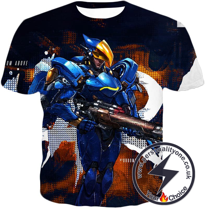 Overwatch Helix International Security Chief Pharah T-Shirt