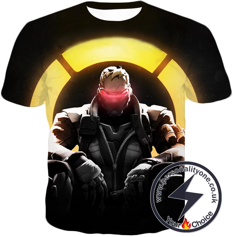 Overwatch Incredible Offense Hero Soldier: 76 Overwatch Promo T-Shirt