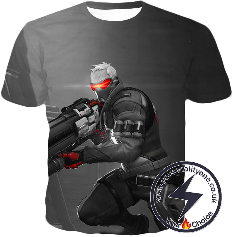 Overwatch Mystery Fighter Soldier:76 T-Shirt