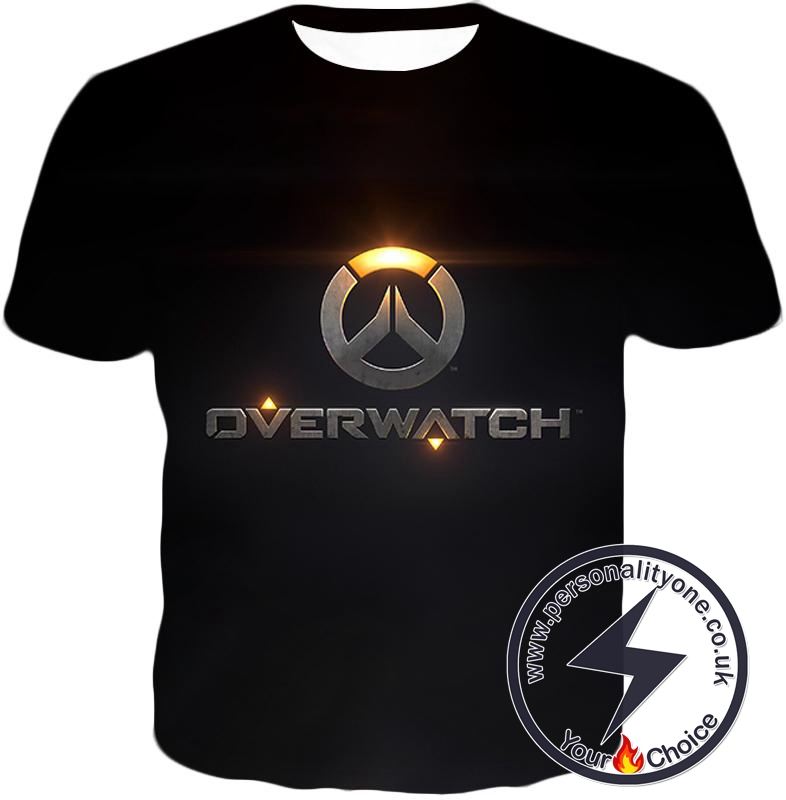 Overwatch Super Cool Overwatch Promo Black T-Shirt