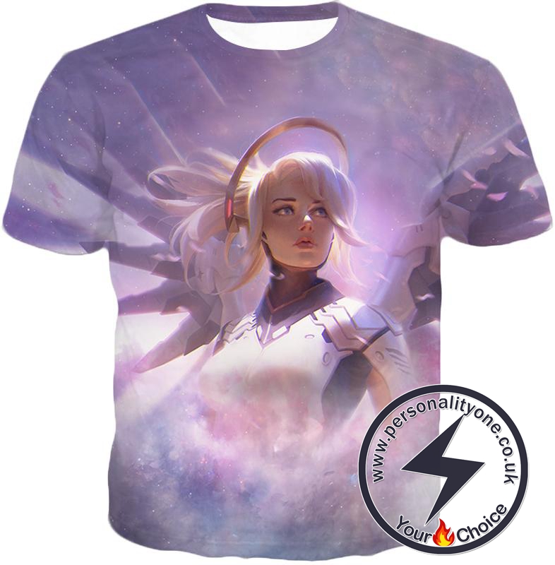 Overwatch Team Support Healer Mercy T-Shirt