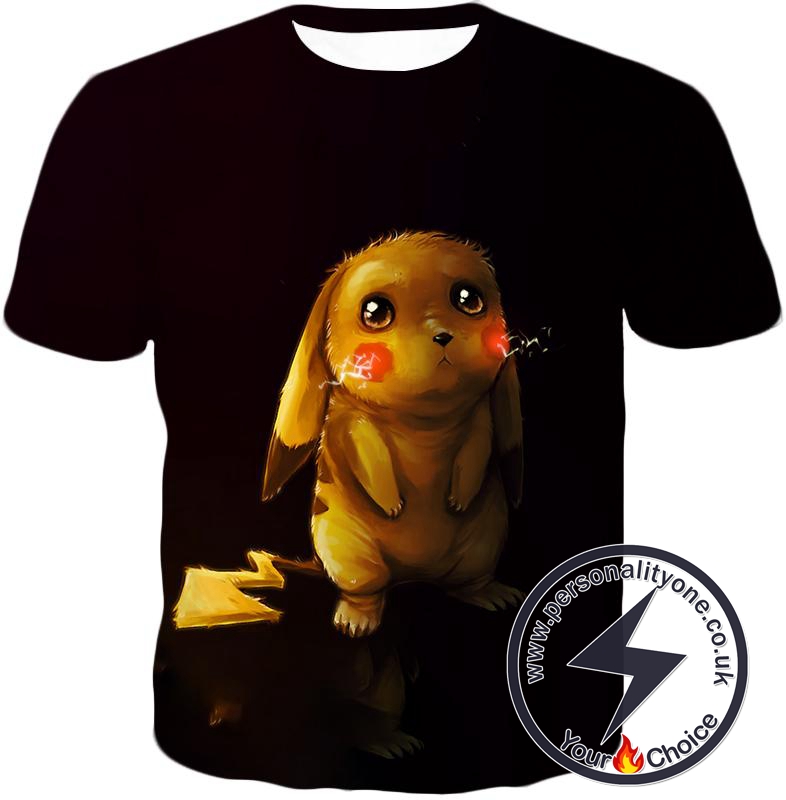 Pokemon Amazing Psychic Pokemon Mewto Cool Black T-Shirt