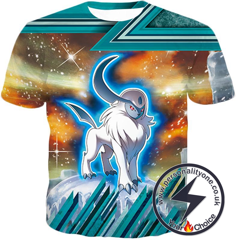 Pokemon Cool Disaster Pokemon Absol Amazing T-Shirt