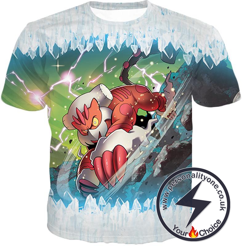 Pokemon Force of Nature Landorus Therian Forme Cool Action T-Shirt