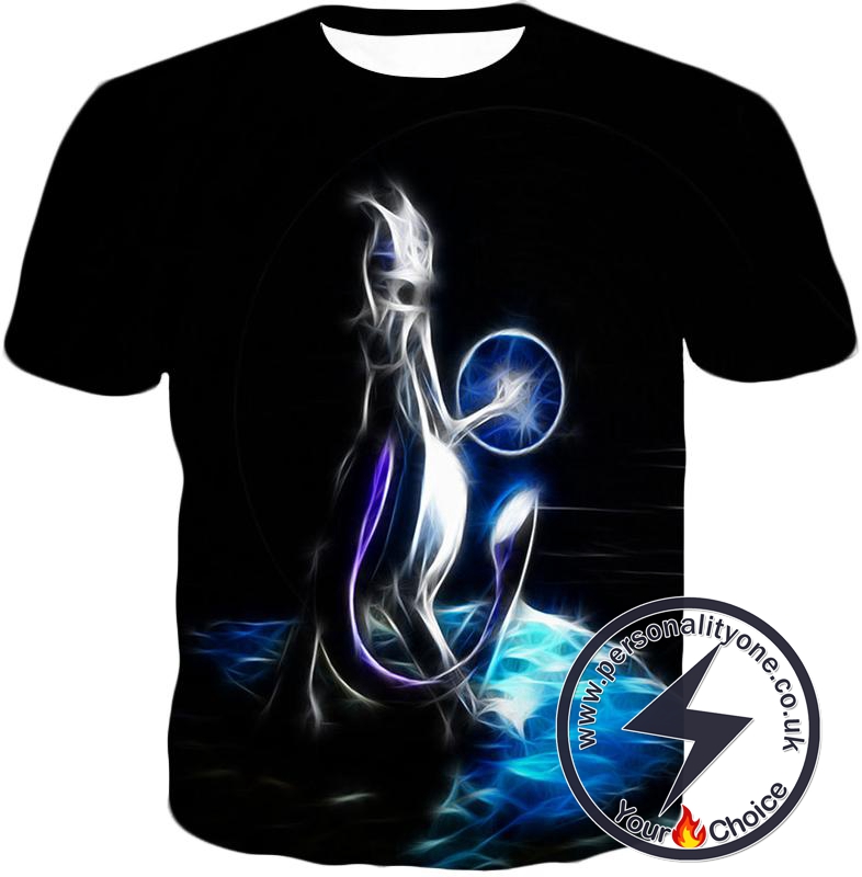 Pokemon Mewto the Legendary Psychic Pokemon Cool Black T-Shirt