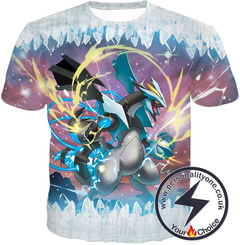 Pokemon Super Cool Dragon Type Generation V Pokemon Black Kyurem T-Shirt