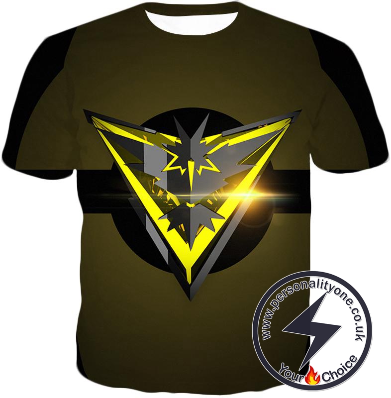 Pokemon Zapdos the Legendary Thunder Pokemon Cool Logo T-Shirt