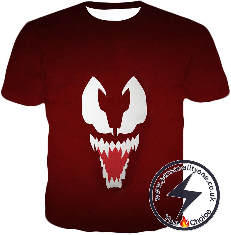 Red Scary Venom T-Shirt