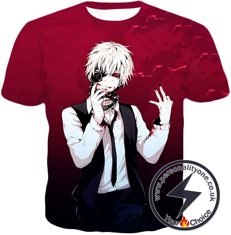 Tokyo Ghoul Amazing Ghoul Ken Kaneki Red Promo T-Shirt