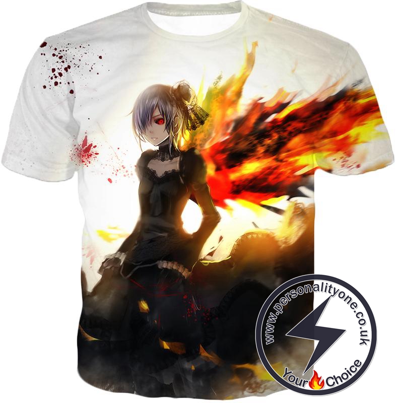 Tokyo Ghoul Awesome Female Ghoul Touka Kirishima T-Shirt