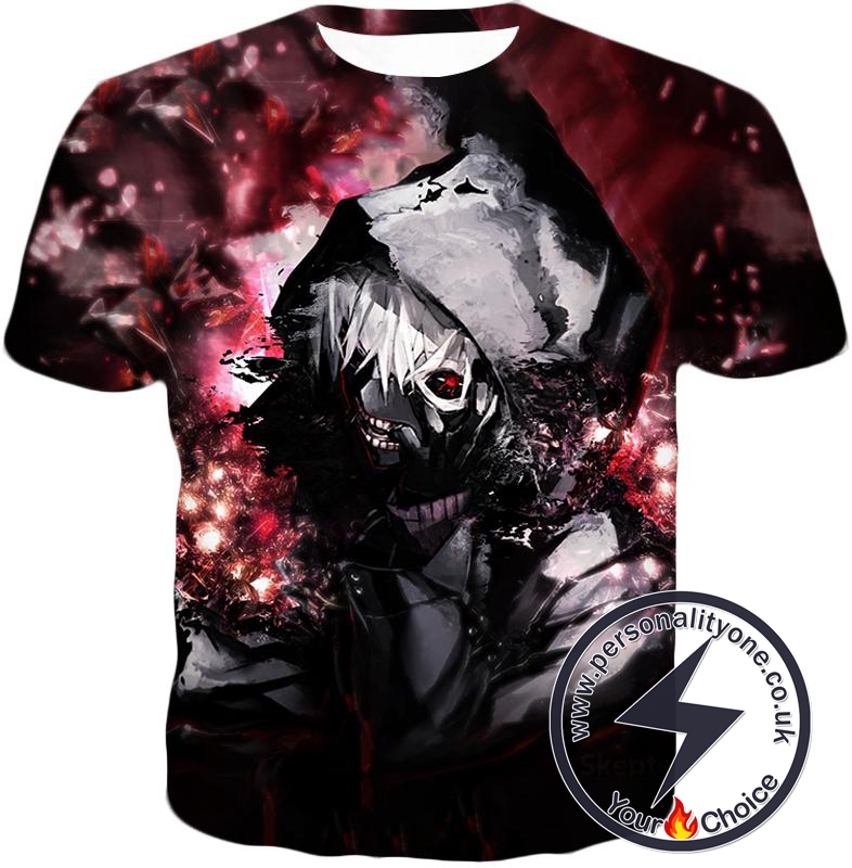 Tokyo Ghoul Ghoul Cannibal Ken Kaneki Cool Printed T-Shirt