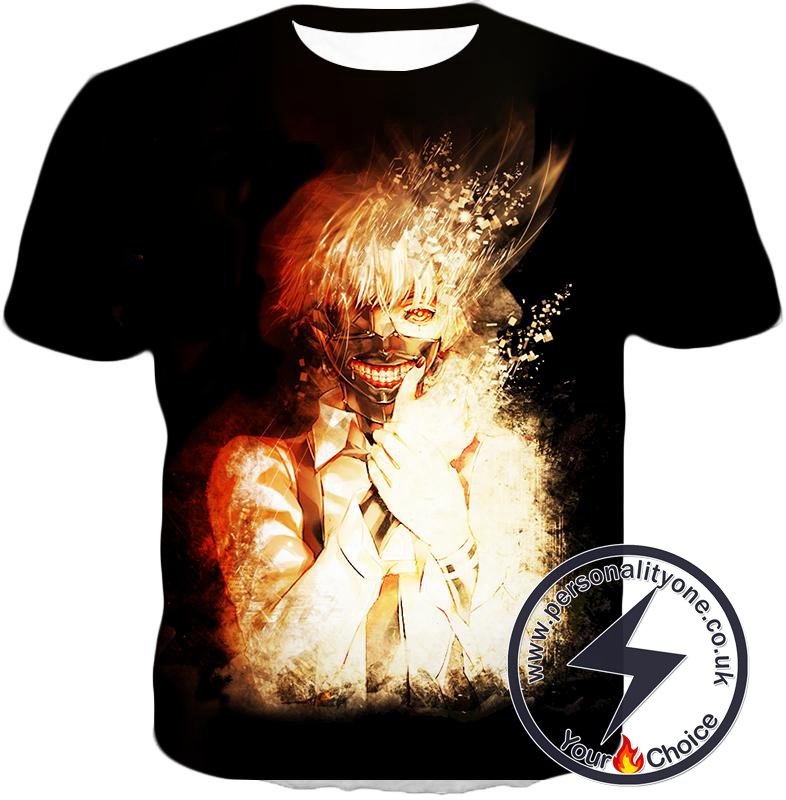 Tokyo Ghoul Ken Kaneki Awesome Ghoul Black T-Shirt