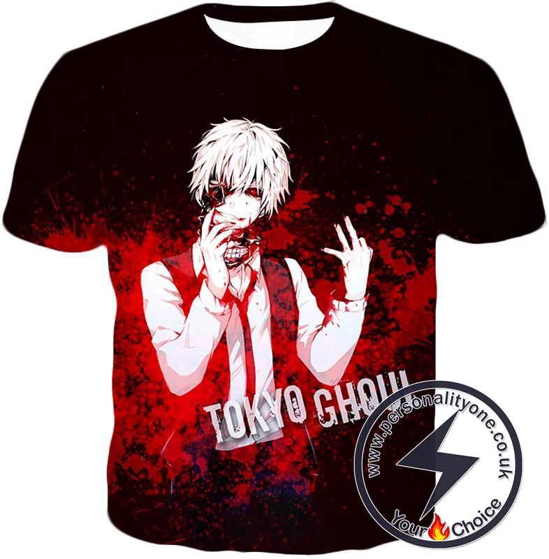 Tokyo Ghoul Ken Kaneki Tokyo Ghoul Black Promo T-Shirt