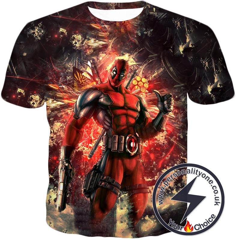 Ultimate Action Anti-Hero Deadpool Super Cool T-Shirt