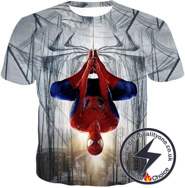 Very Cool Hero Web Shooter Spiderman Action T-Shirt